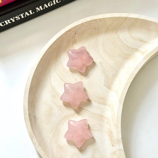 Rose Quartz Mini Star 3.5cm