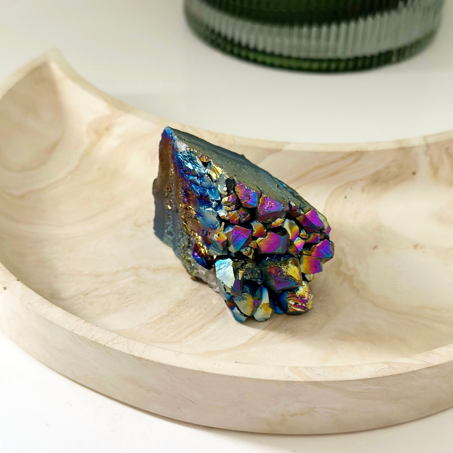 Amethyst Titanium Aura Quartz