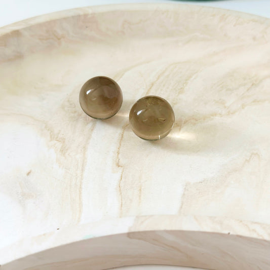 Smoky Quartz Spheres - Mini