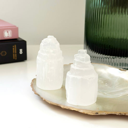 Selenite Tower 6cm