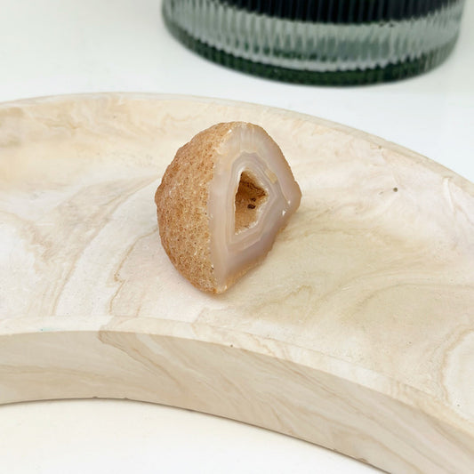 Australian Hand-Mined Natural Druzy Agate Geode