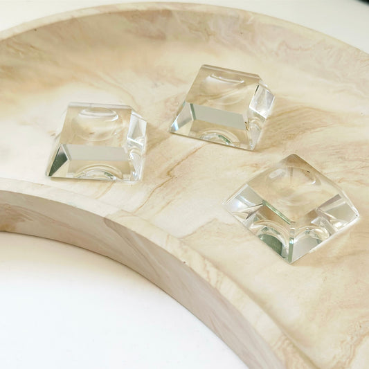 Sphere Stand - Glass Square Size 30mm
