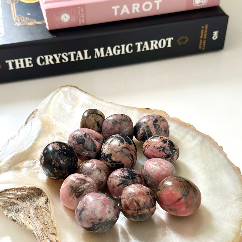Rhodonite Tumbled Stone