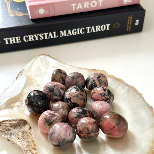 Rhodonite Tumbled Stone