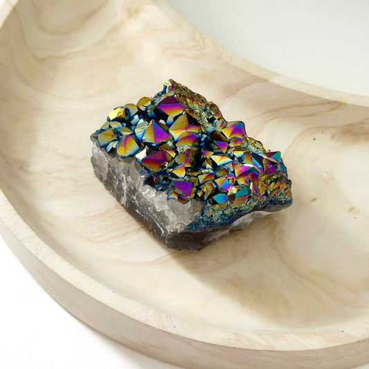 Amethyst Titanium Aura Quartz