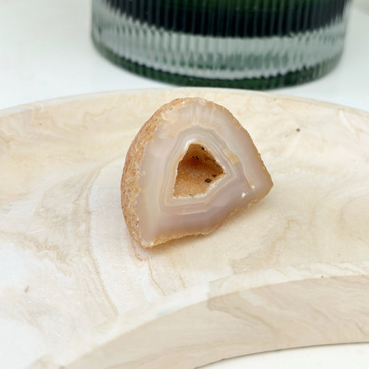 Australian Hand-Mined Natural Druzy Agate Geode