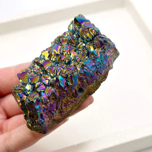 Amethyst Titanium Aura Quartz