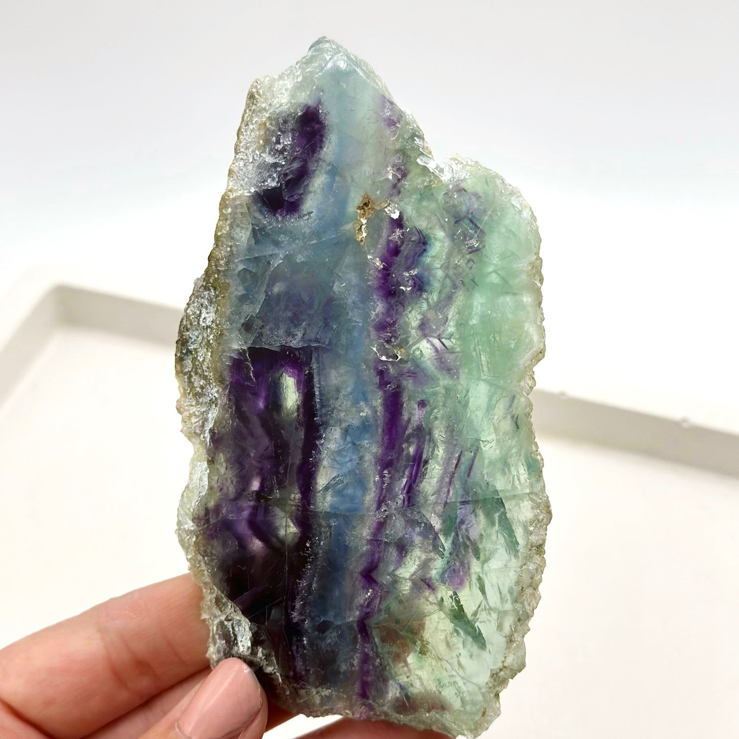 Rainbow Fluorite Slab