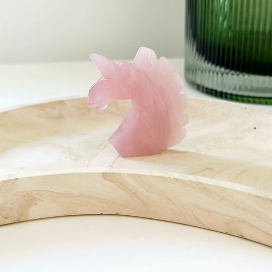 Rose Quartz Unicorn