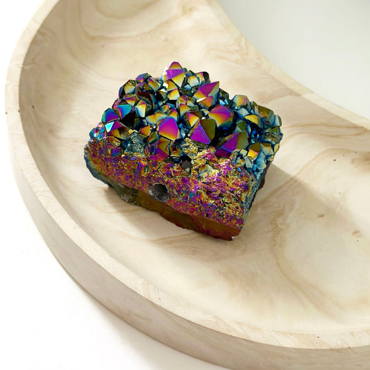 Amethyst Titanium Aura Quartz