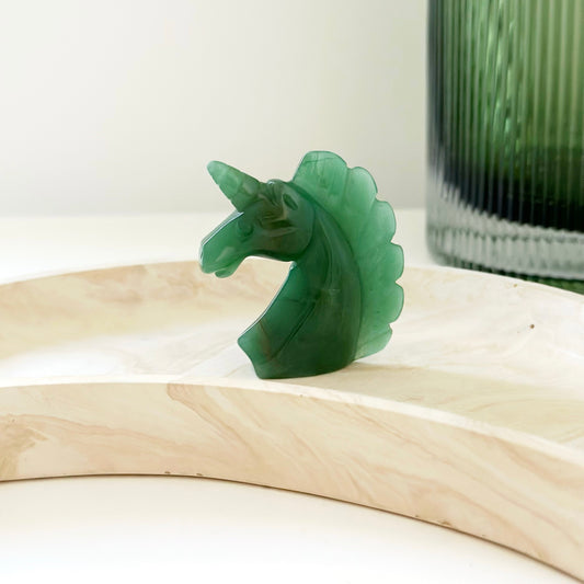 Green Aventurine Unicorn
